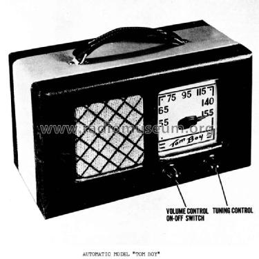 Tom Boy ; Automatic Radio Mfg. (ID = 909930) Radio