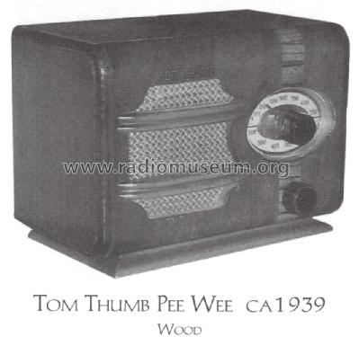 Tom Thumb Pee Wee ; Automatic Radio Mfg. (ID = 1494572) Radio