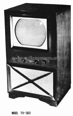 TV-5061; Automatic Radio Mfg. (ID = 2956119) Television