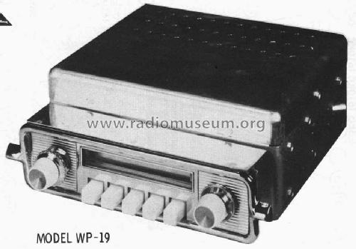 WP-19 ; Automatic Radio Mfg. (ID = 557037) Car Radio