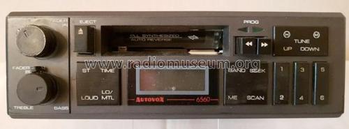 PLL Synthesized Car Radio 6560; Autovox SPA; Roma (ID = 2372511) Car Radio