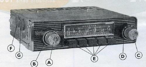 Bermuda RA165; Autovox SPA; Roma (ID = 540613) Car Radio