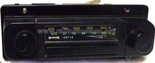 Isotta RE 620; Autovox SPA; Roma (ID = 1529045) Car Radio