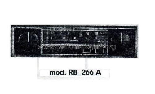 RB266A; Autovox SPA; Roma (ID = 963316) Autoradio