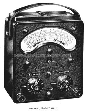 Universal AvoMeter 7 Mk.ii ; AVO Ltd.; London (ID = 2145182) Equipment