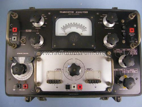 Transistor Analyser CT446; AVO Ltd.; London (ID = 1385424) Equipment
