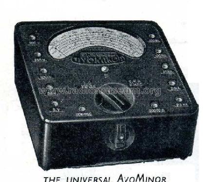 Universal AvoMinor Model 1; AVO Ltd.; London (ID = 318078) Equipment