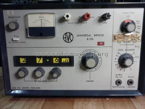 Universal Bridge B150; Avo Brand, Automatic (ID = 2115545) Equipment