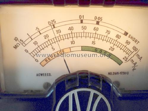 Valve Characteristic Meter MK2 ; AVO Ltd.; London (ID = 1468831) Equipment