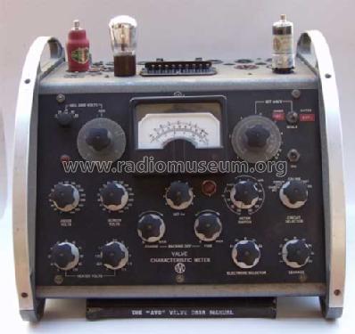 Valve Characteristic Meter Mk-III ; AVO Ltd.; London (ID = 132307) Equipment