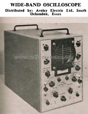 Wide-Band Oscilloscope ; Bach-Simpson; London (ID = 2651155) Equipment