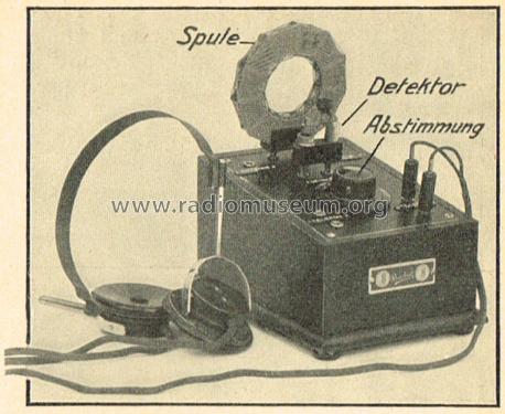 Detektor-Apparat 1001; Baduf, Badische (ID = 1966731) Galena