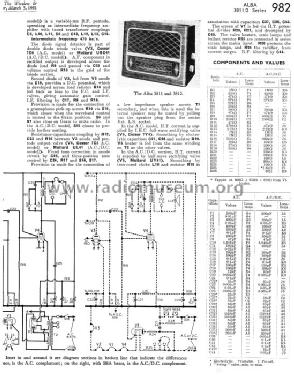 Alba 3812; Alba Brand Balcombe (ID = 1665152) Radio