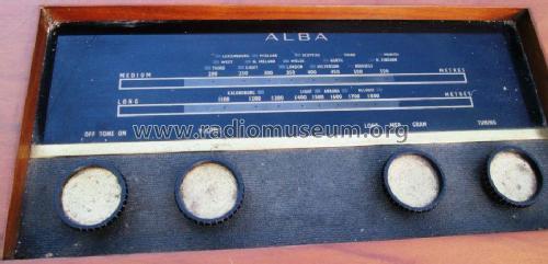 Alba 8001 Ch= PW32; Alba Brand Balcombe (ID = 1951784) Radio