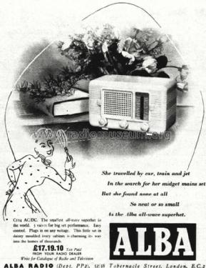 Alba C114; Alba Brand Balcombe (ID = 1219837) Radio