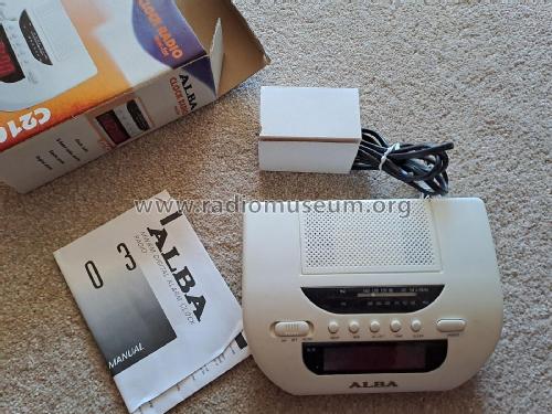 Alba MW/FM Digital Alarm Clock Radio C2103; Alba Brand Balcombe (ID = 2910498) Radio