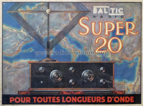 Super 20 K20 or KL20; Baltic; Stockholm (ID = 2296461) Radio