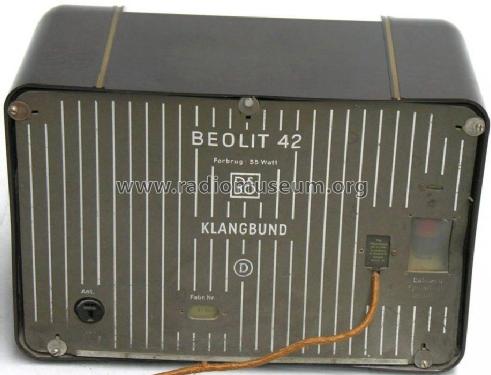 Beolit 42; Bang & Olufsen B&O; (ID = 240484) Radio