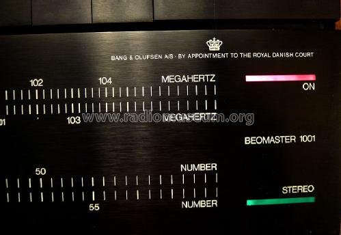 Beomaster 1001 2504; Bang & Olufsen B&O; (ID = 1299195) Radio