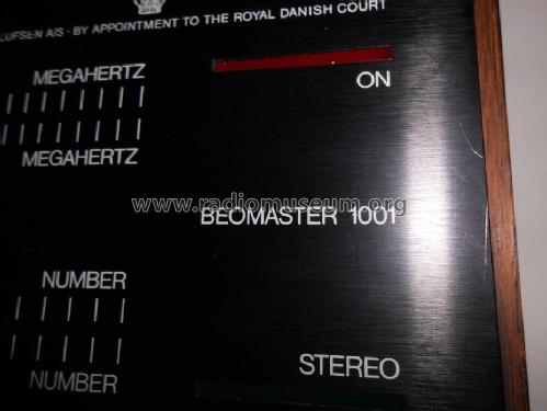Beomaster 1001 2504; Bang & Olufsen B&O; (ID = 1728655) Radio