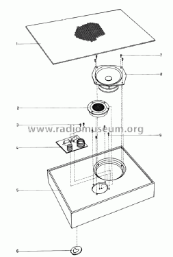 Beovox 1802 6249; Bang & Olufsen B&O; (ID = 1135376) Speaker-P