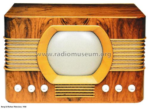 Experimental TV Television Bang & Olufsen B& Struer, build |Radiomuseum.org