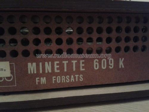 Minette FM 609K S.997; Bang & Olufsen B&O; (ID = 1491509) Radio