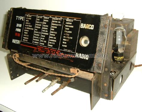 Maestro 637J; Barco, Belgian (ID = 2179676) Radio