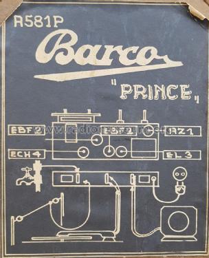 Senior Prince A581P; Barco, Belgian (ID = 2560176) Radio