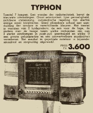 Typhon ; Barco, Belgian (ID = 1126312) Radio