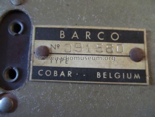 Inconnu - Unknown 5 ; Barco, Belgian (ID = 1097995) Radio