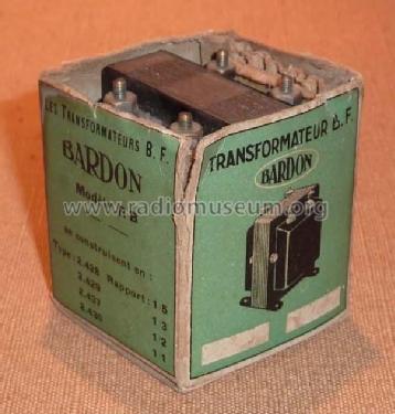Transformateurs B.F. - Modèle RB 2.428 - 2.429 - 2.437 - 2.430; Bardon, Louis LB, L. (ID = 1792445) Bauteil