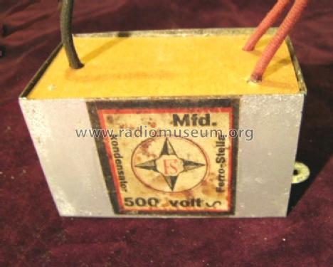 Ferro Stella Block capacitor ; Ferro-Stella, Boros (ID = 1431889) Radio part