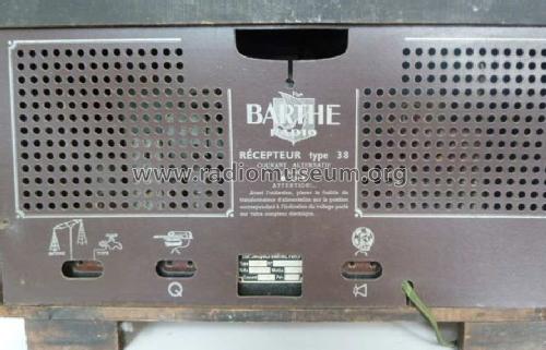 38; Barthe Radio, Barthe (ID = 2319357) Radio