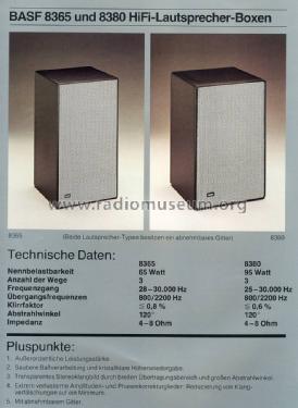 8365; BASF, Badische (ID = 1750222) Speaker-P