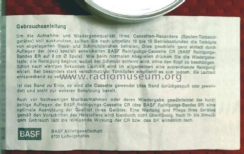 Reinigungs-Band BR; BASF, Badische (ID = 2667292) Misc