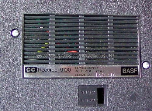 CC Recorder 9100; BASF, Badische (ID = 1827069) R-Player