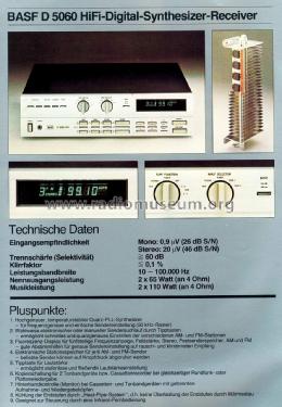 D5060 HiFi; BASF, Badische (ID = 1750231) Radio