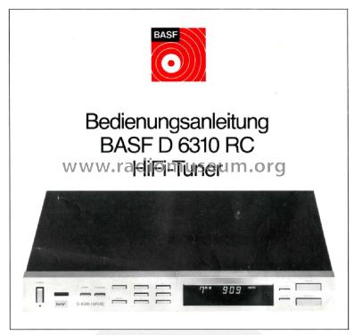 D6310RC; BASF, Badische (ID = 1848106) Radio