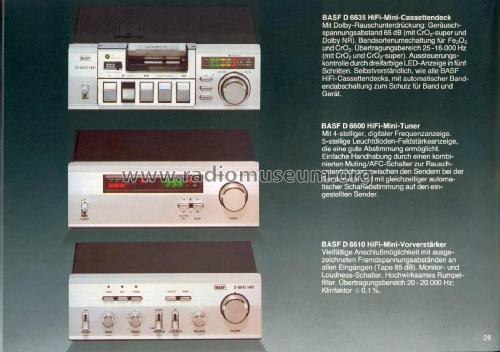 D-6610 HiFi; BASF, Badische (ID = 2039934) Ampl/Mixer