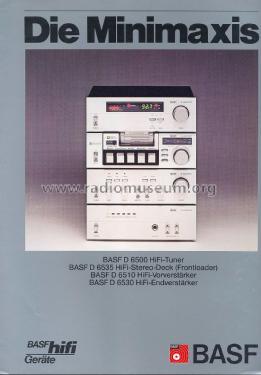 HiFi Tuner D 6500; BASF, Badische (ID = 2812440) Radio