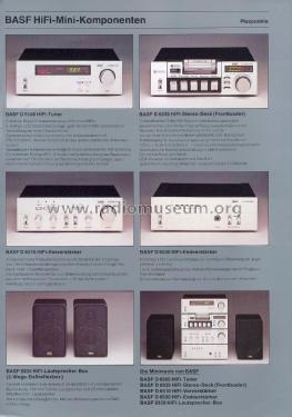 HiFi Tuner D 6500; BASF, Badische (ID = 2812442) Radio