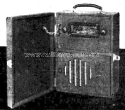 5-Valve Broadcast Portable ; Batyphone, C.S. Baty (ID = 1693610) Radio