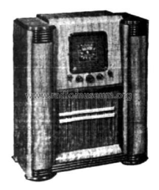 7-Valve Triple Wave Super de Luxe Console 783V; Batyphone, C.S. Baty (ID = 1693630) Radio