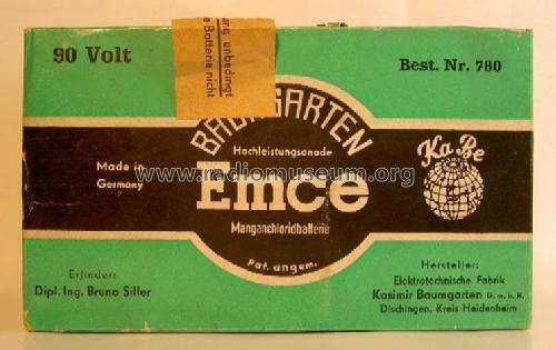 EMCE Hochleistungsanode 90V Nr 780; Baumgarten; (ID = 366099) Power-S