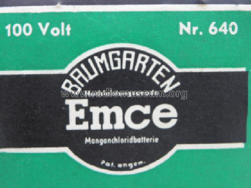 Emce Hochleistungsanode Batterie 640; Baumgarten; (ID = 1482754) Power-S