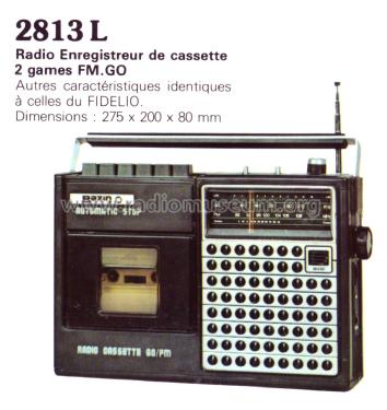 2813L; Bazin Électronic, (ID = 2096974) Radio