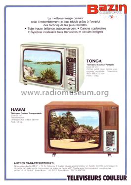 Hawai ; Bazin Électronic, (ID = 2096946) Télévision