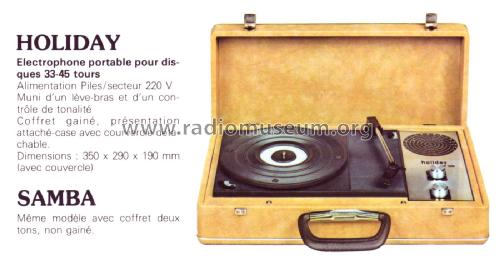 Holiday ; Bazin Électronic, (ID = 2096982) Enrég.-R