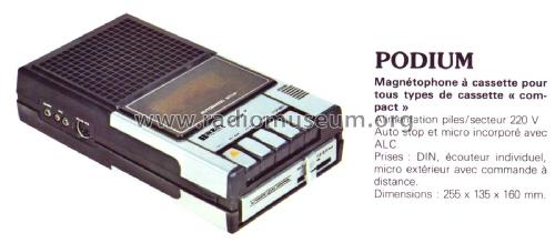 Podium ; Bazin Électronic, (ID = 2096980) R-Player